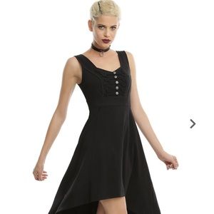 ☁️ SOLD ☁️ Hot Topic Asymmetric Military Style Dress